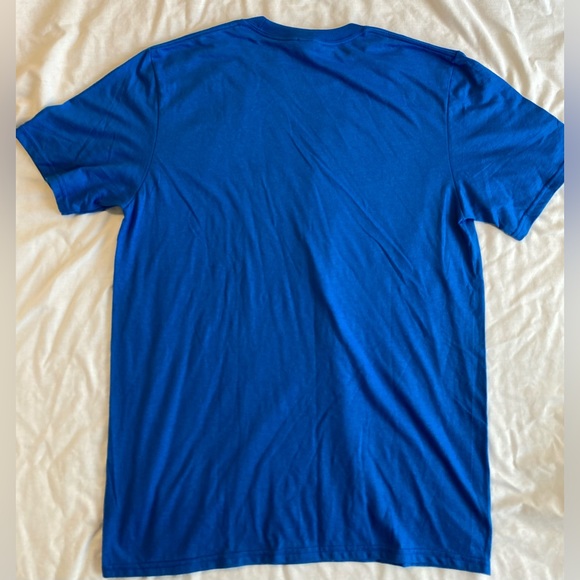 SuperDad No.1 Family Approved Blue Soft Blend Men’s Tee Size Medium NWT - Picture 3 of 5